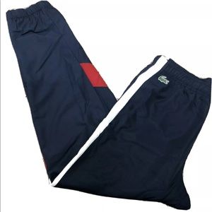 Lacoste Men’s Tracksuit Athletic Pants Size S Blue